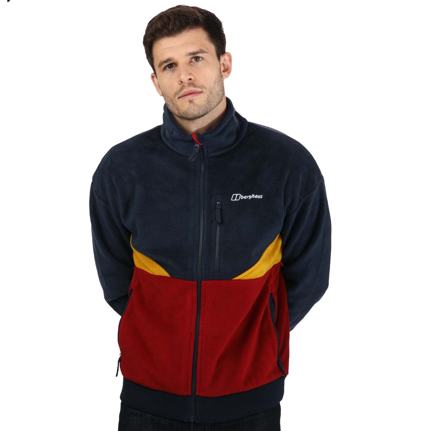 Berghaus red cheap fleece mens