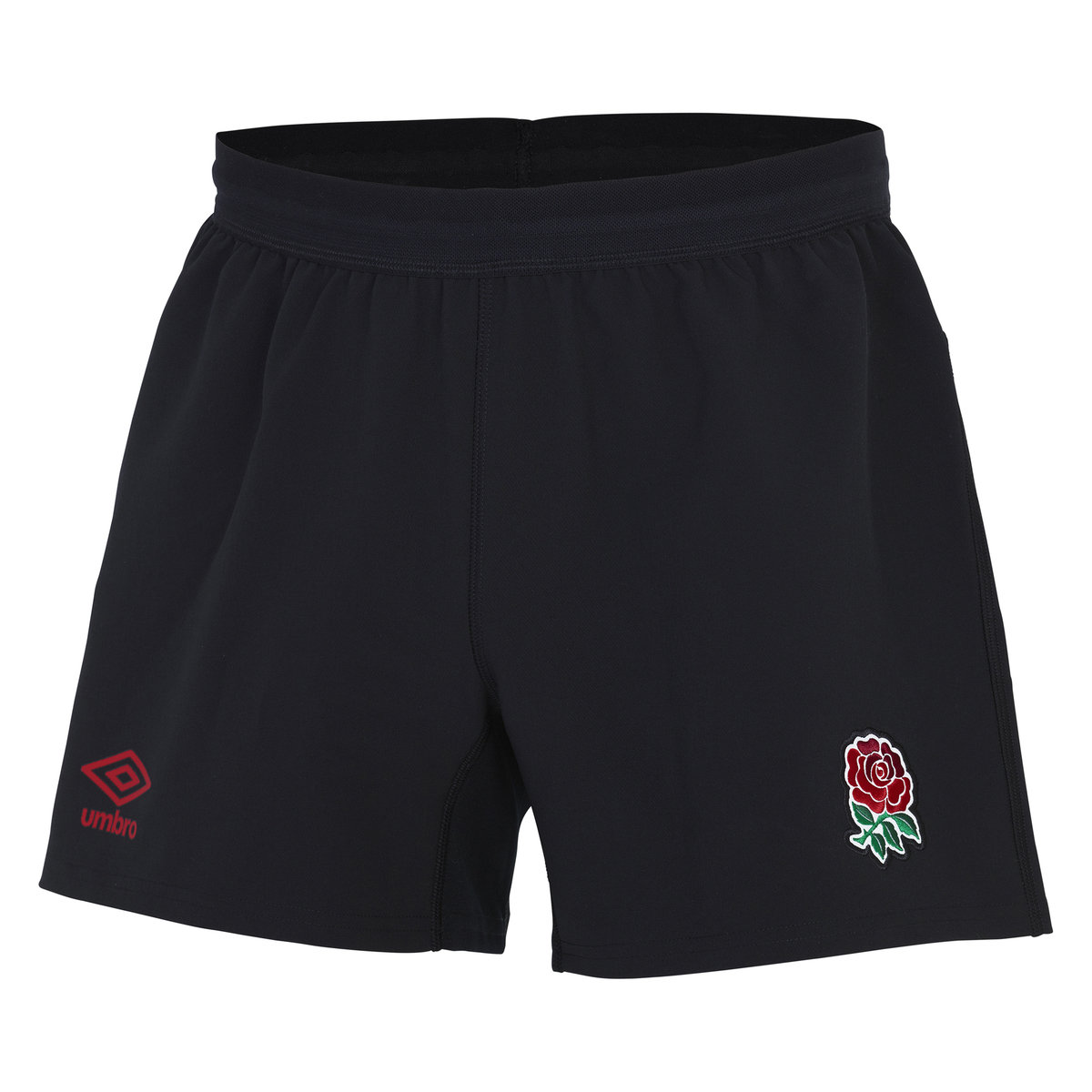England Rugby Mens Alternate Pro 22 23 Umbro Shorts Black