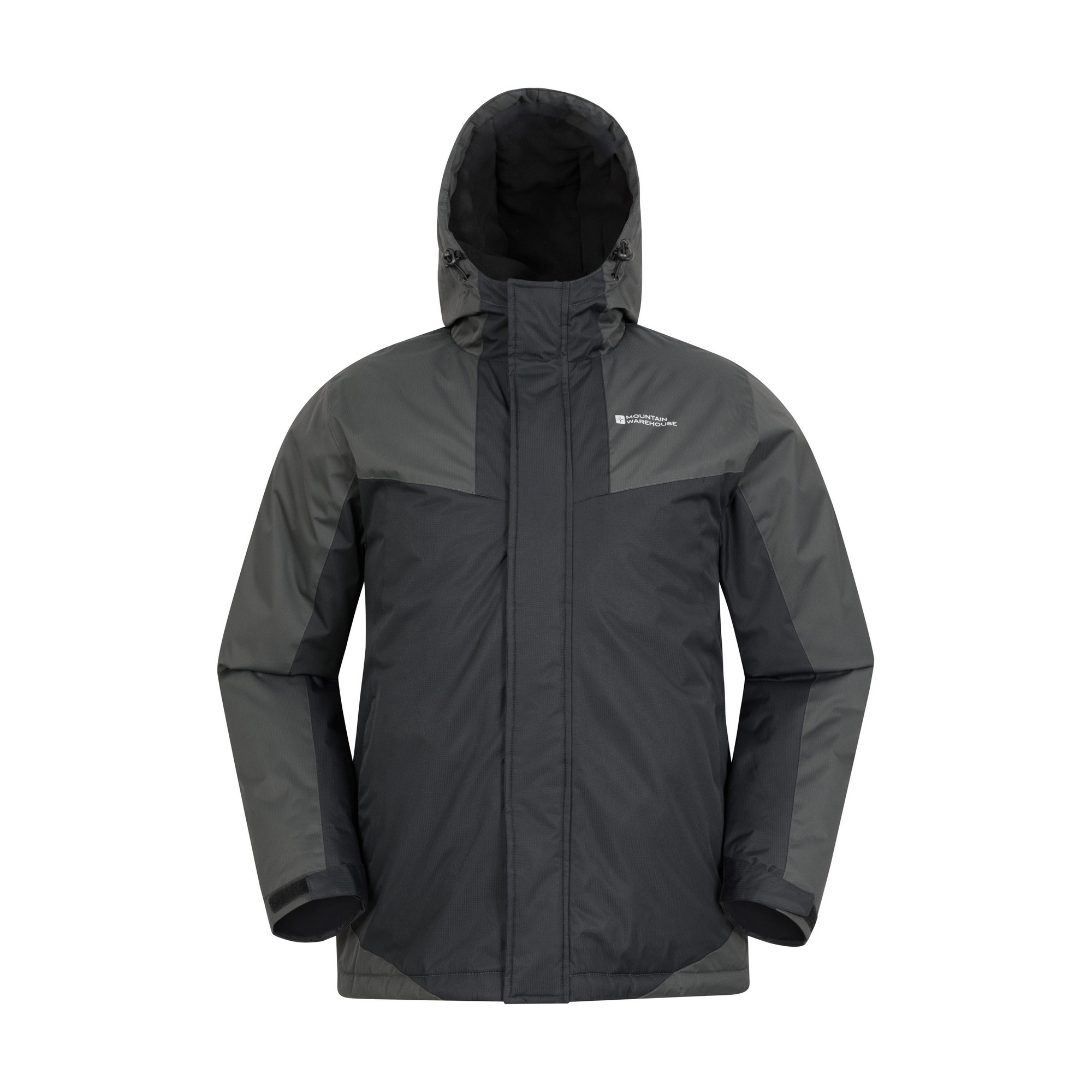 Mountain Warehouse Mens Dusk III Ski Jacket (Black/Grey)