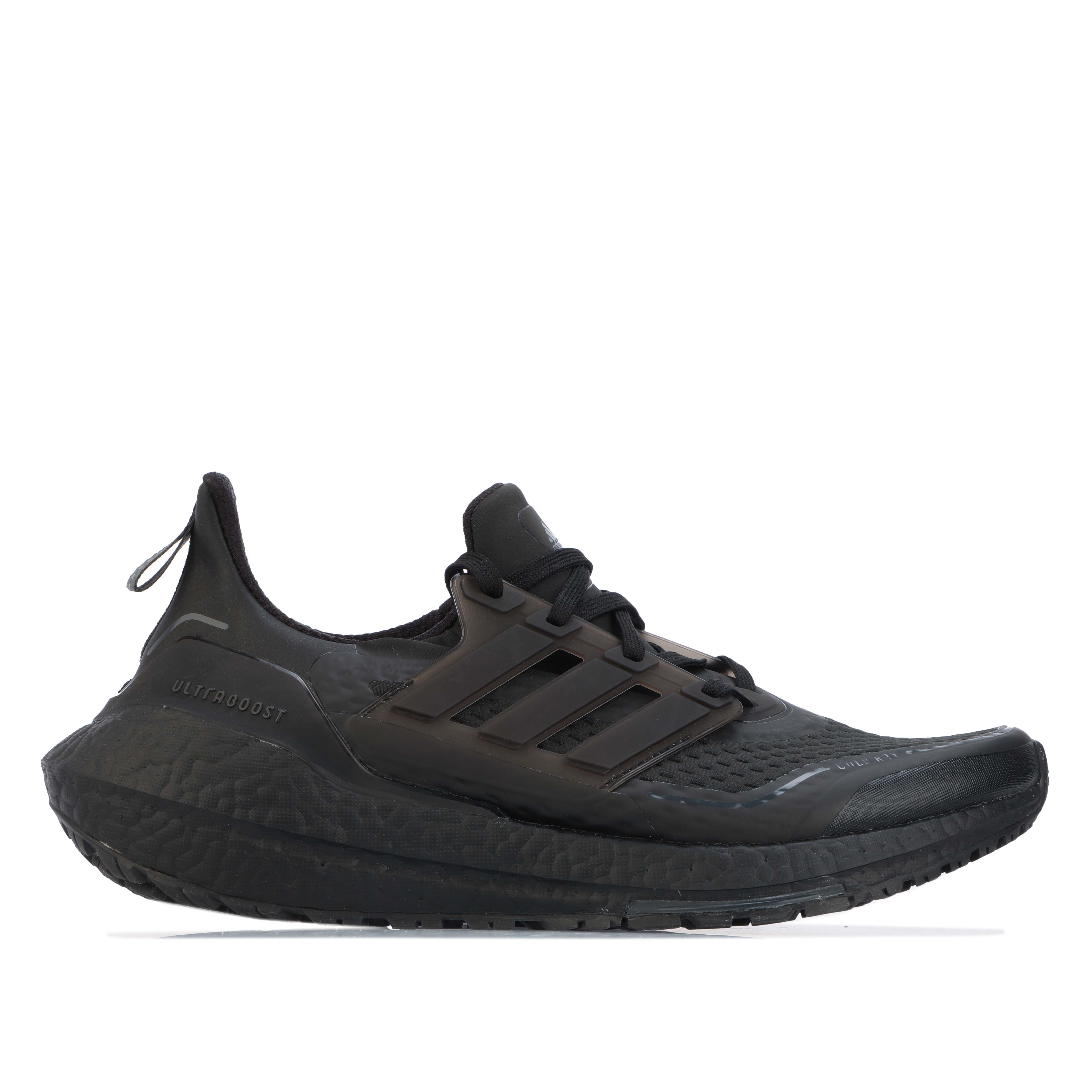 Men's adidas Ultraboost 21 COLD.RDY Running Shoes in Black