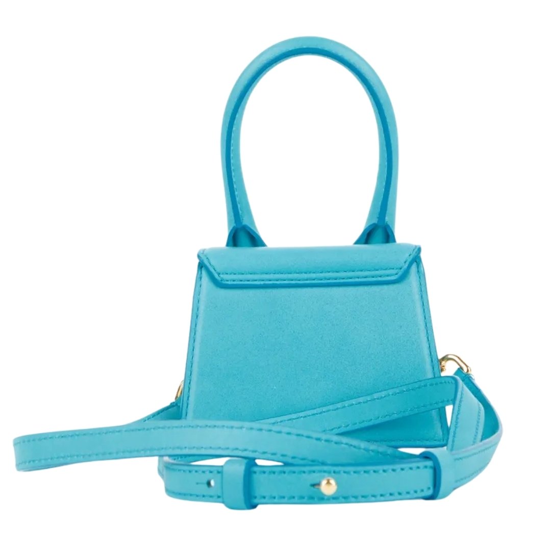 Jacquemus Le Chiquito Turquoise Blue Mini Bag