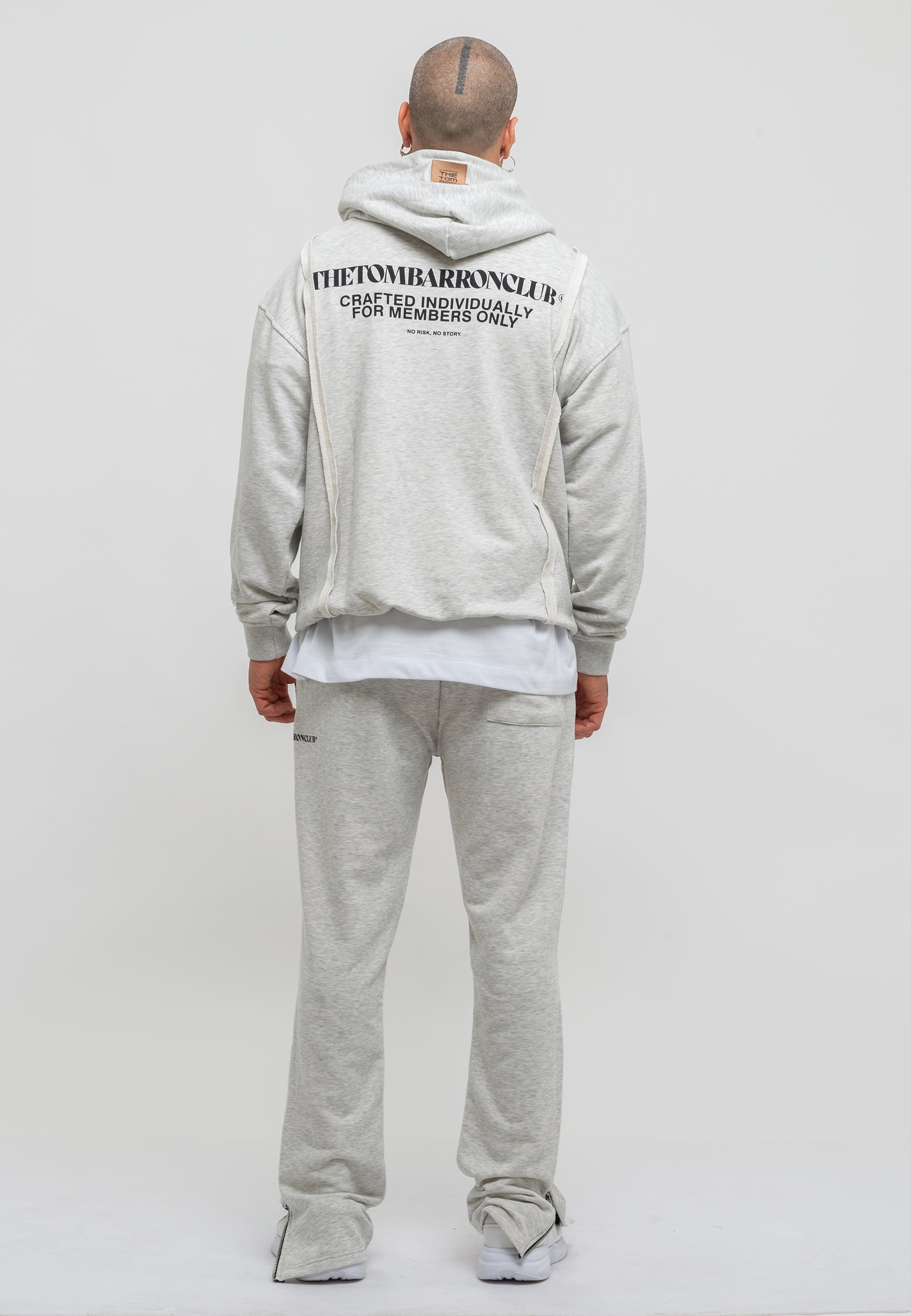 Tom Barron Men's Quarter Zip Casual Tracksuit Oversize