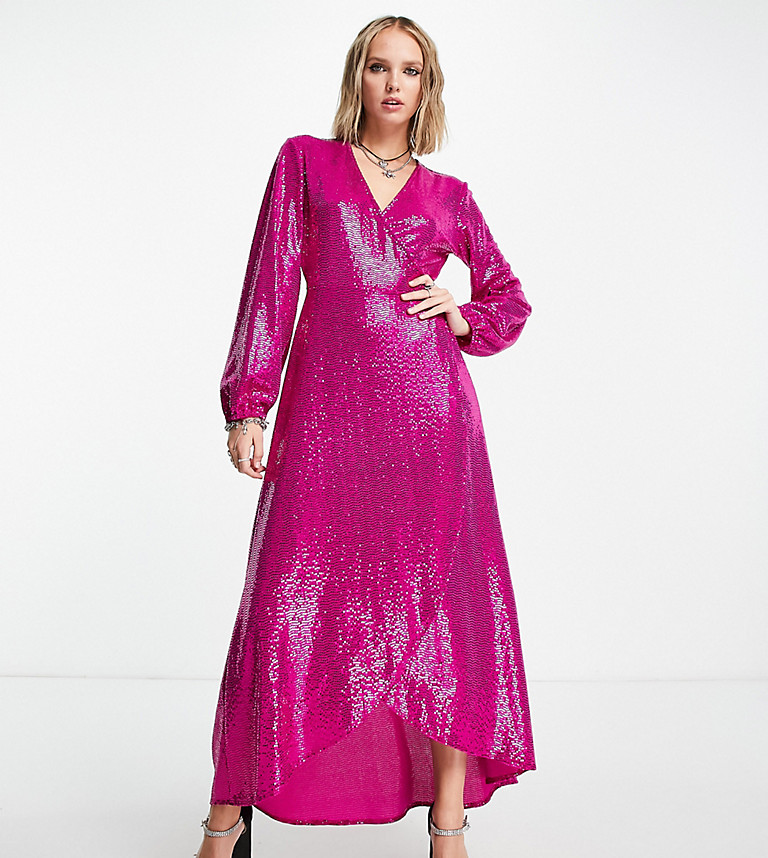 Flounce Maxi Dress