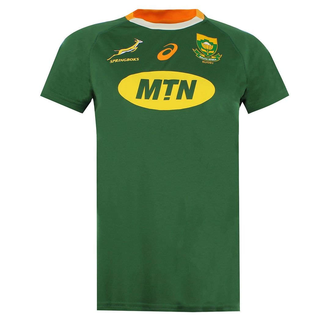 Asics Springboks South Africa Rugby Womens T-Shirt