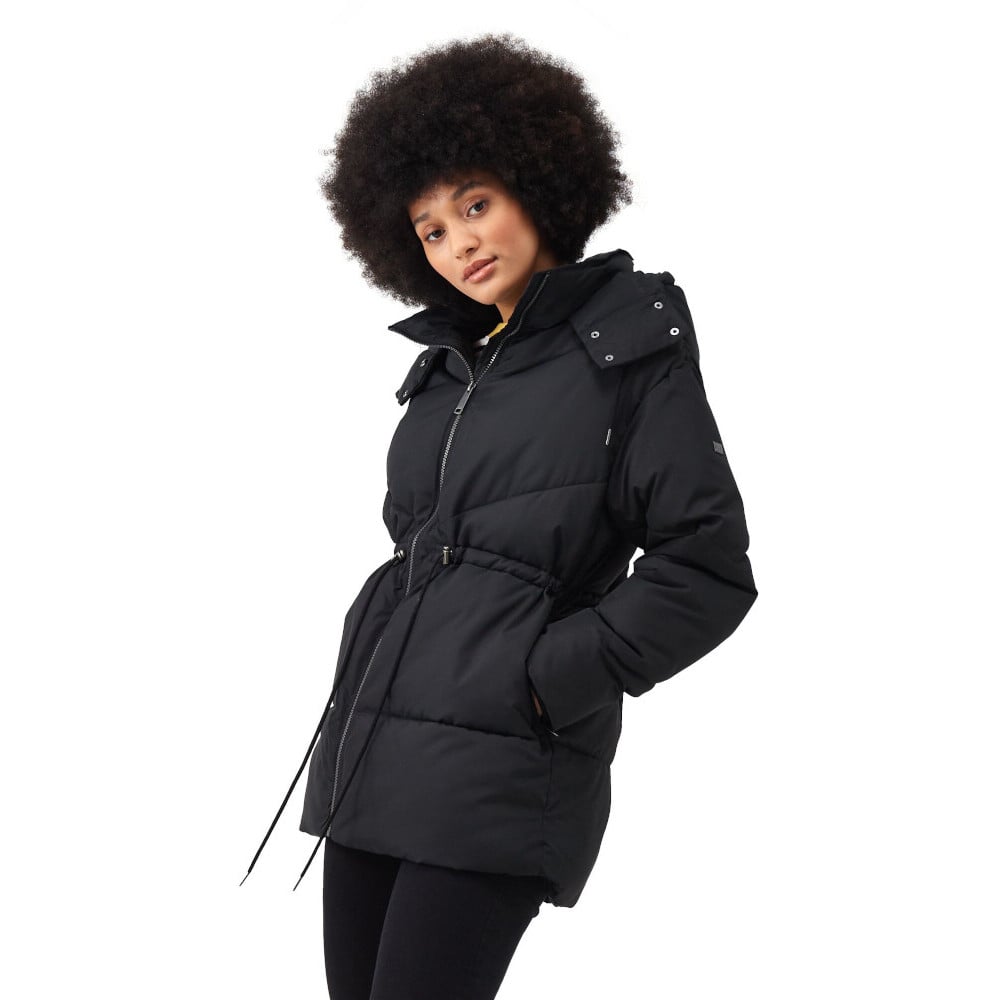 Regatta Womens Rurie Hooded Padded Insulated Jacket Coat