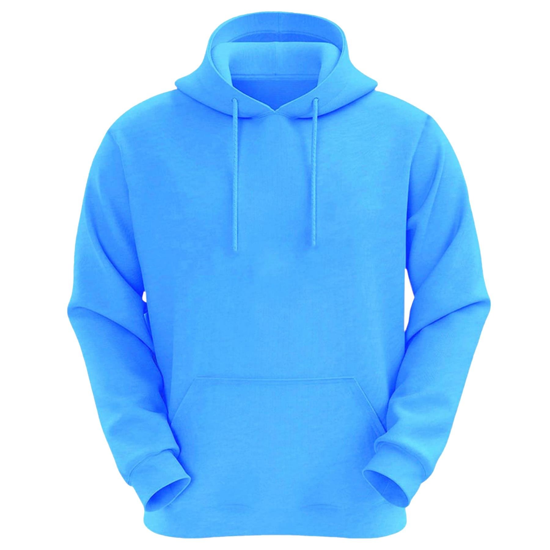 Casual Long Sleeve Hoodie Plain Fashion Regular Hoodie main image 1