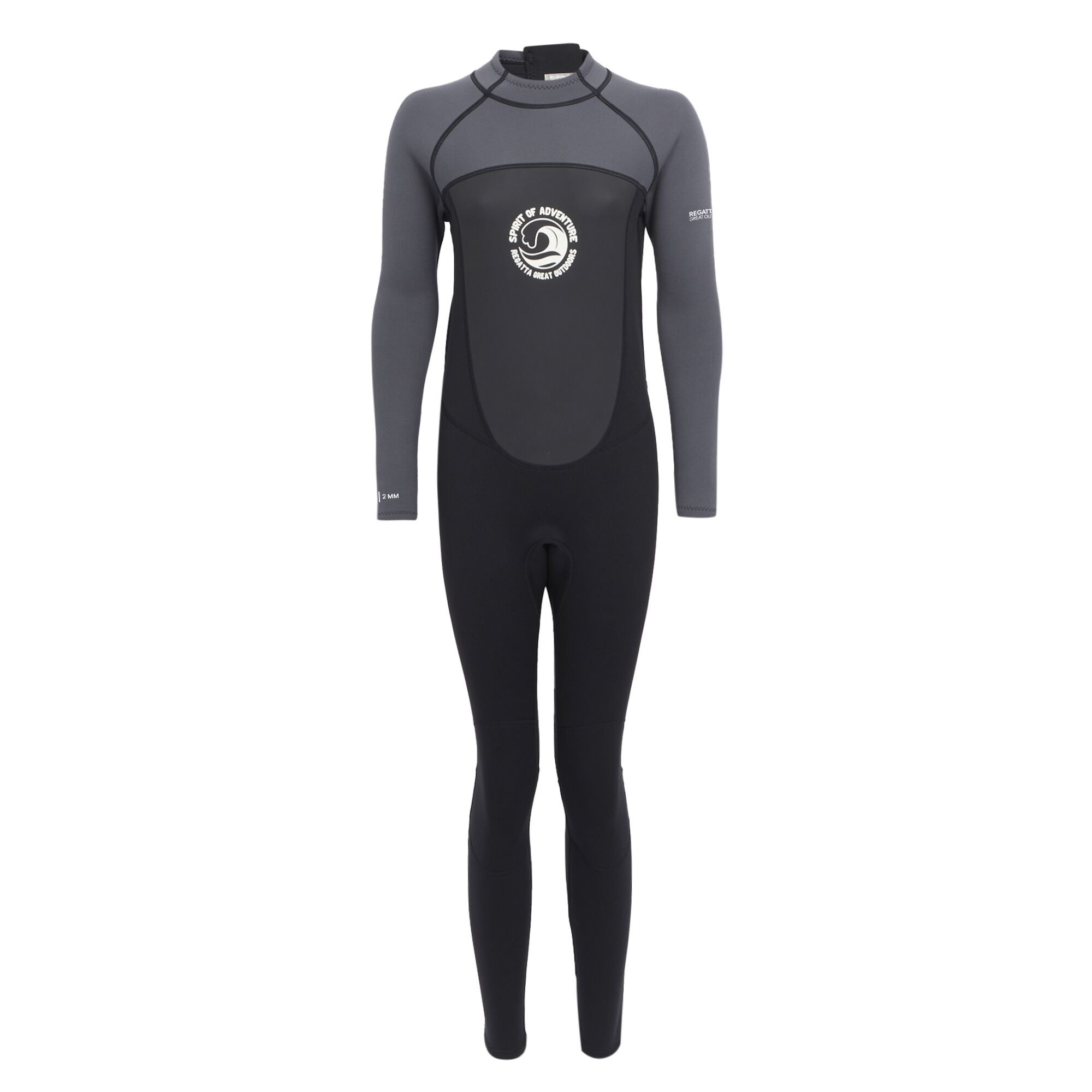 Regatta - Neoprenanzug für Damen (Dunkelgrau/Schwarz)