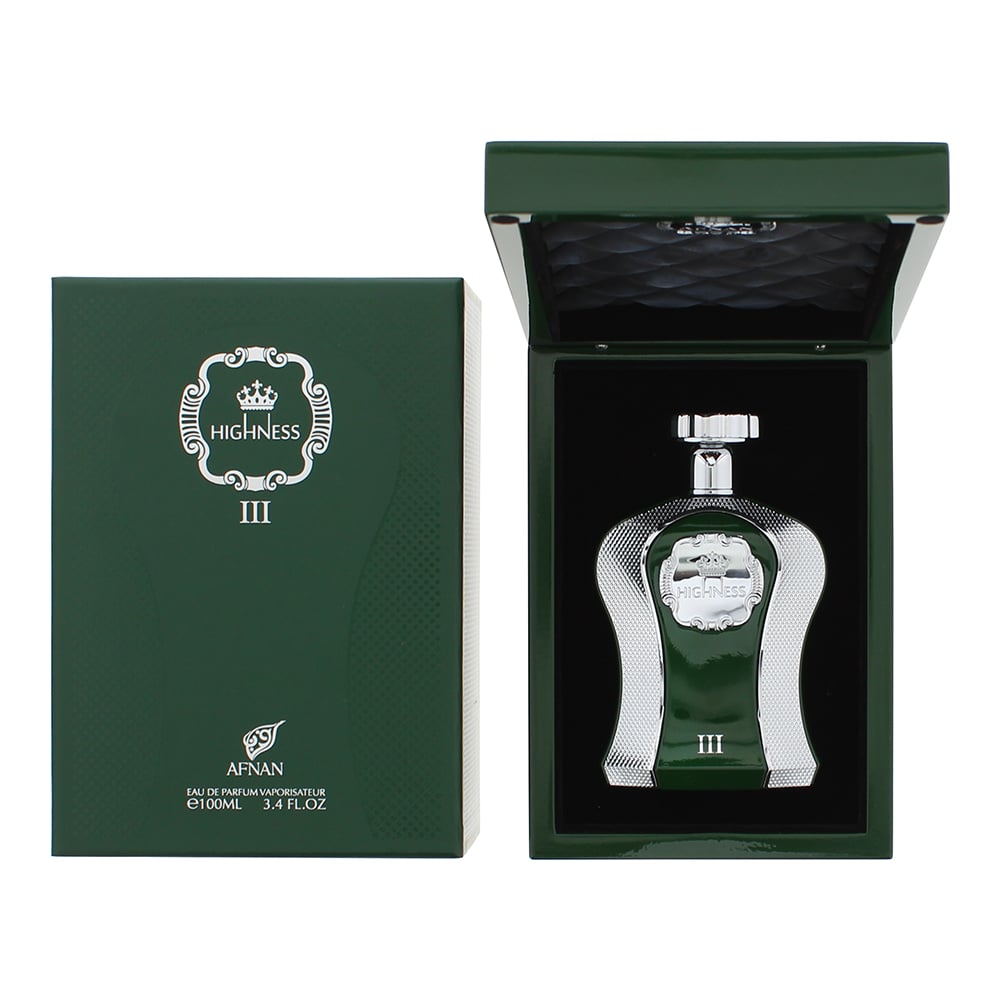 Afnan Highness III Green Aromatic Spicy Fragrance for Men