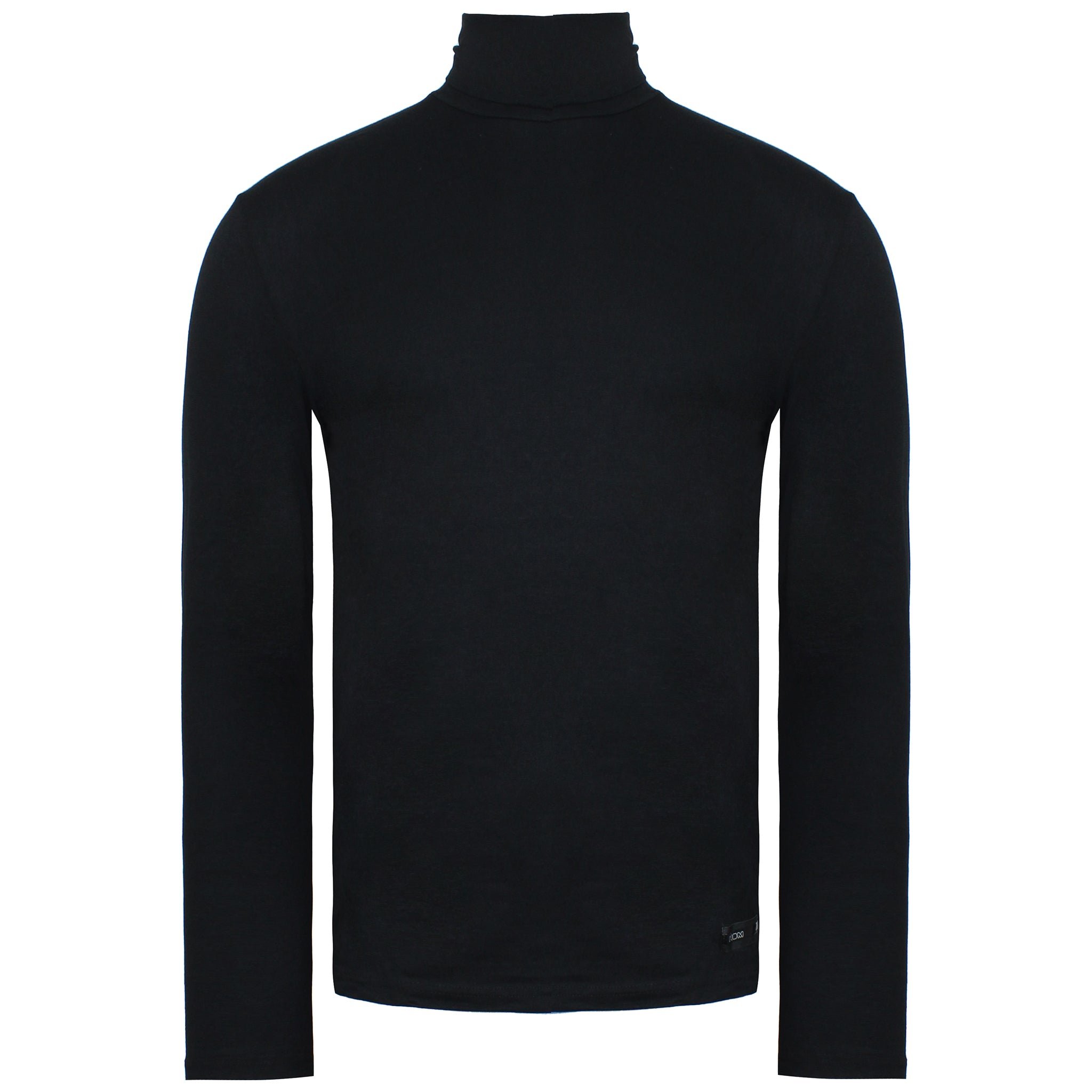 Hom Plain Herren Schwarzer Golfpullover