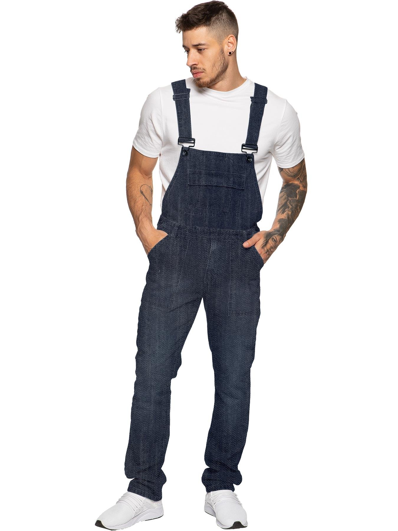 Dickies Everyday Coveralls tuinbroek voor heren, zwart grijs, XL
