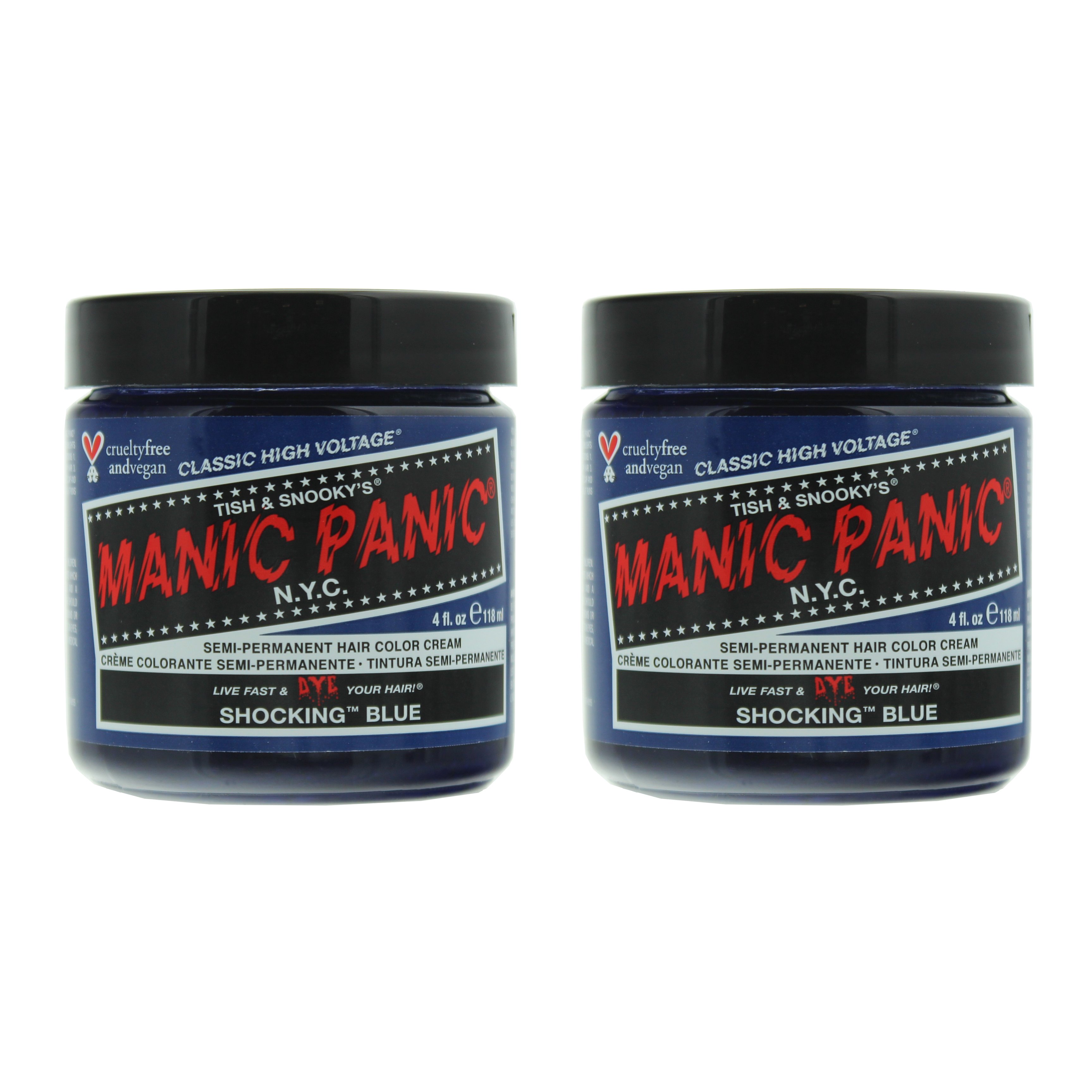 Manic Panic Classic High Voltage Shocking Blue SemiPermanent Hair Dye