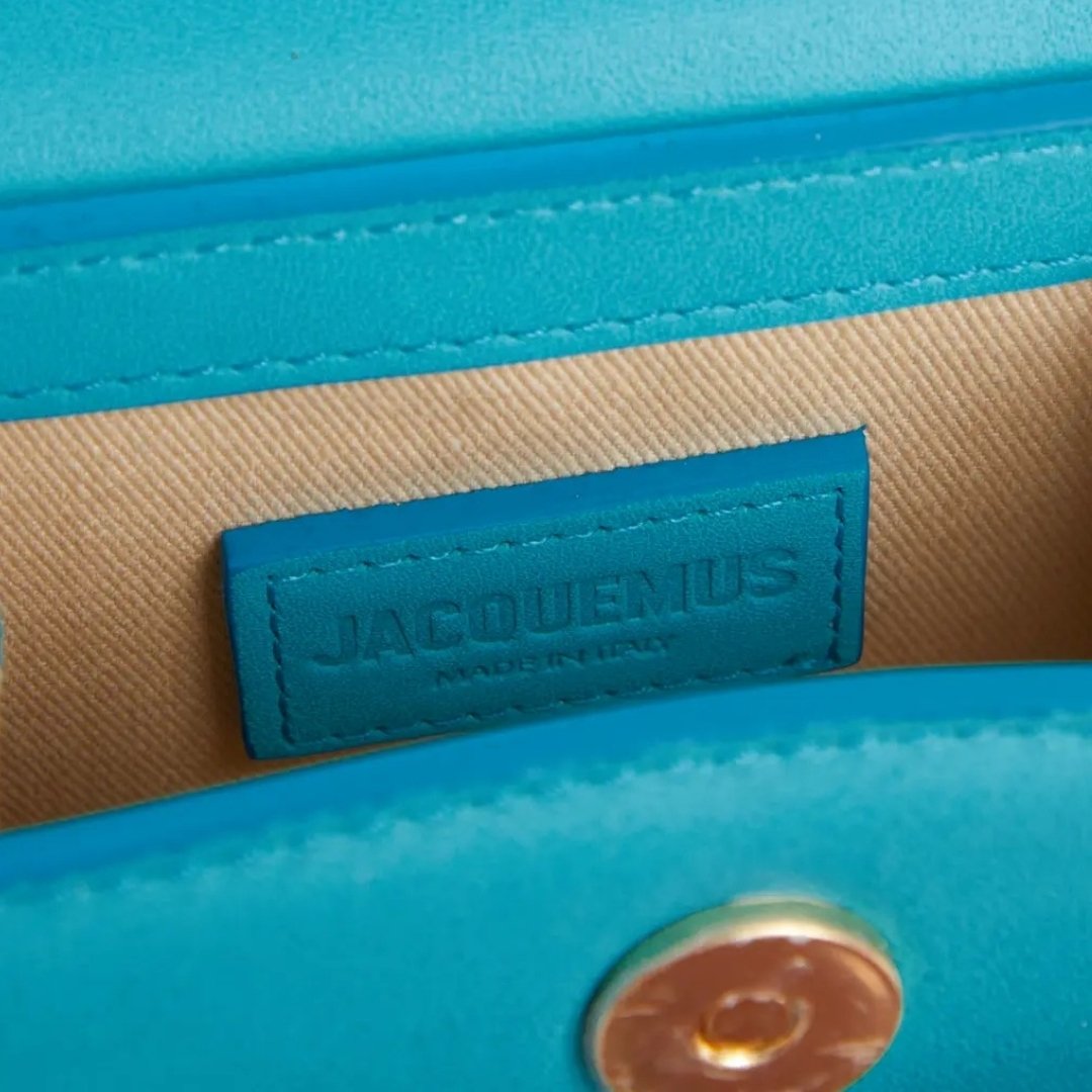 Jacquemus Le Chiquito Turquoise Blue Mini Bag