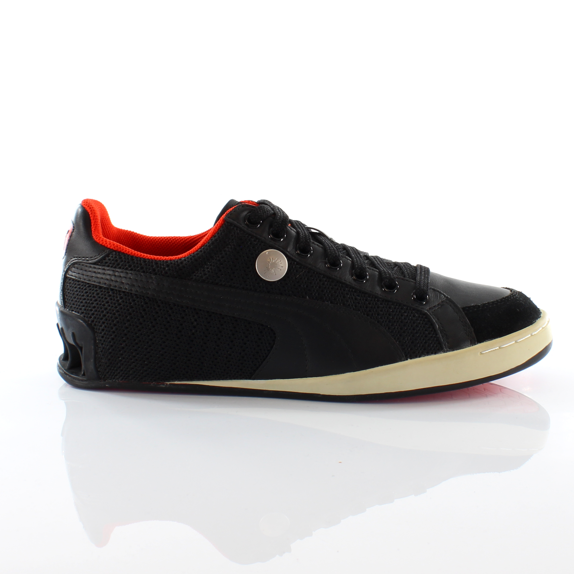 PUMA by MIHARA YASUHIRO 黒　赤　27cm Puma Mihara Yasuhiro MY-20 Black Low Lace Up Mens Trainers 344429 01