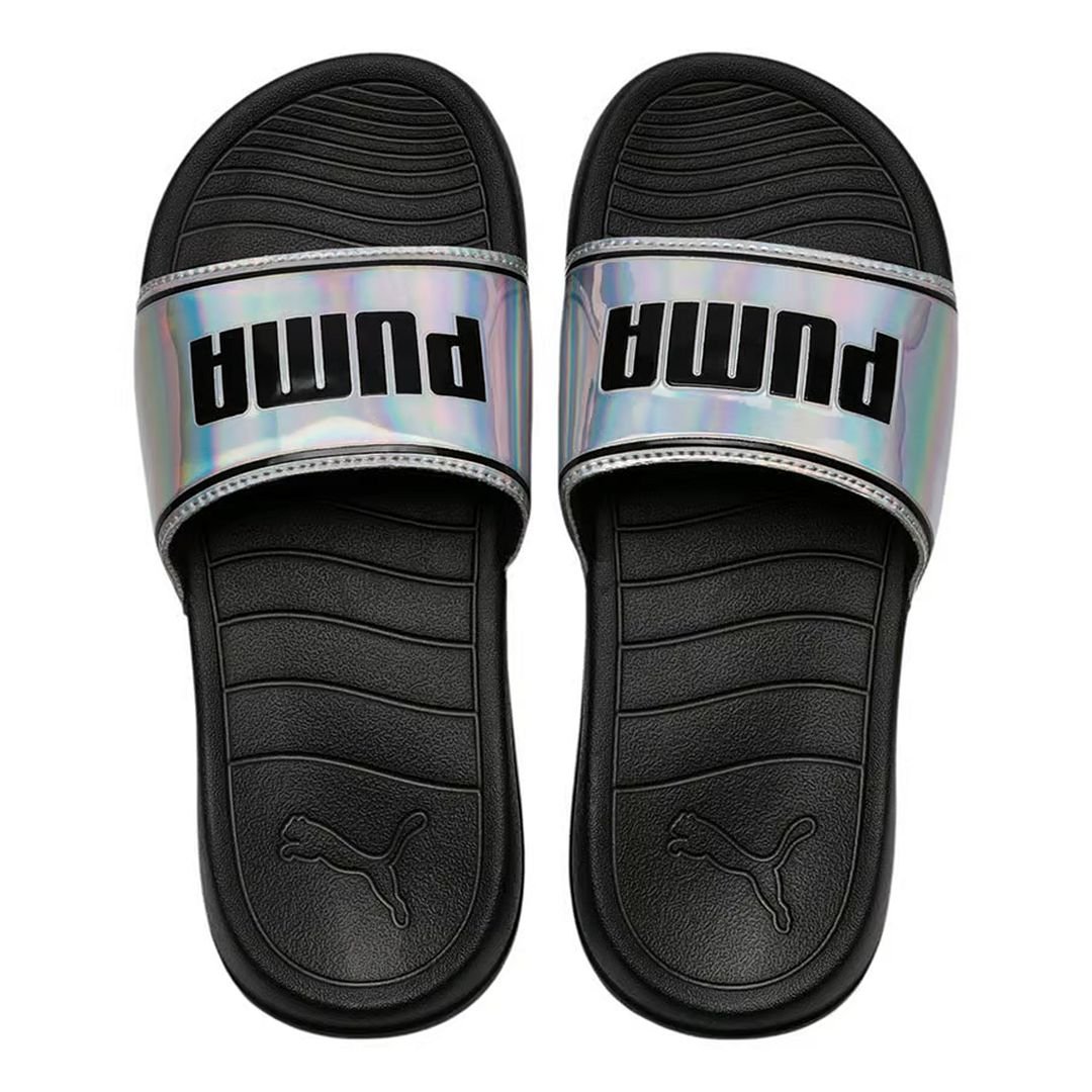 Puma popcat on sale slides iridescent