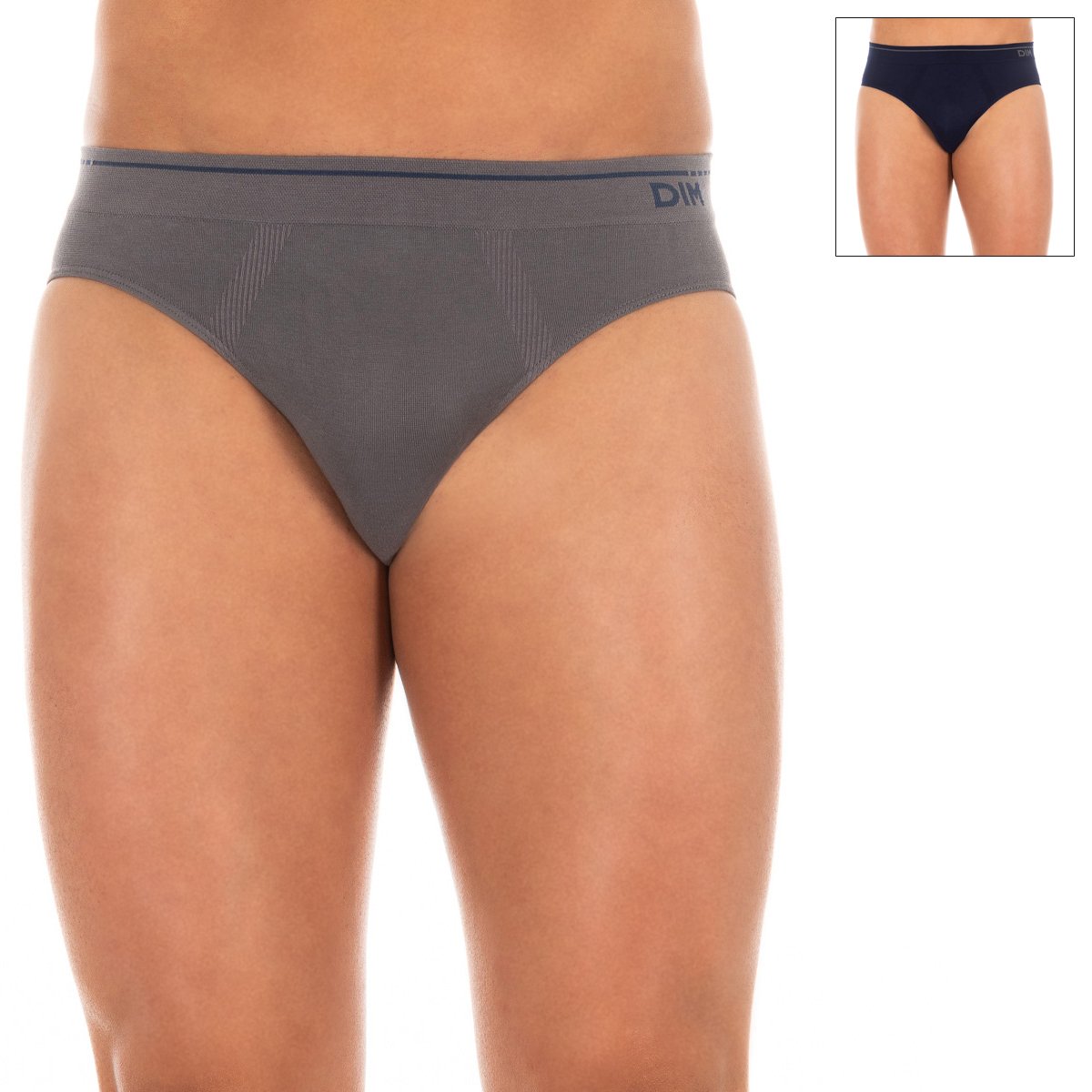 Unno DIM Basic Boxer Uomo In Cotone Senza Cuciture, Pacco Da 2