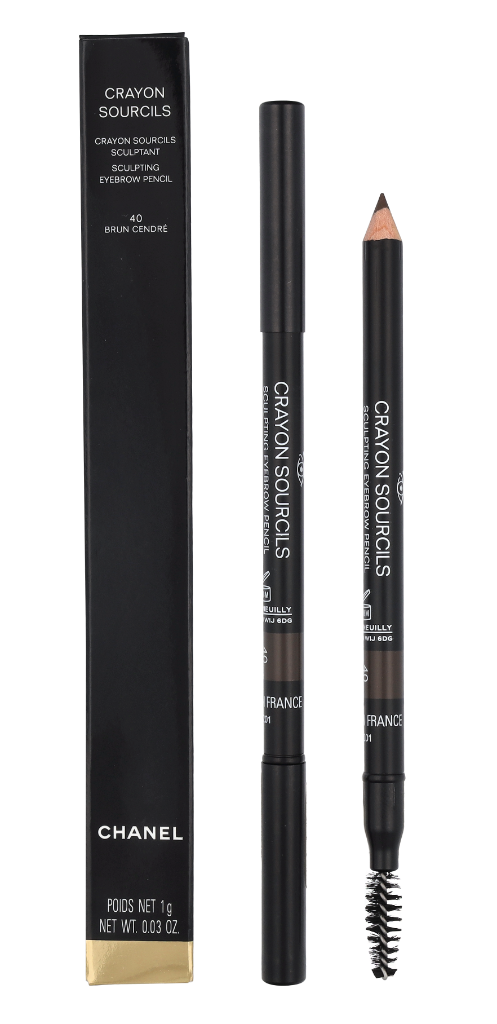 Chanel Crayon Sourcils Sculpting Eyebrow Pencil.