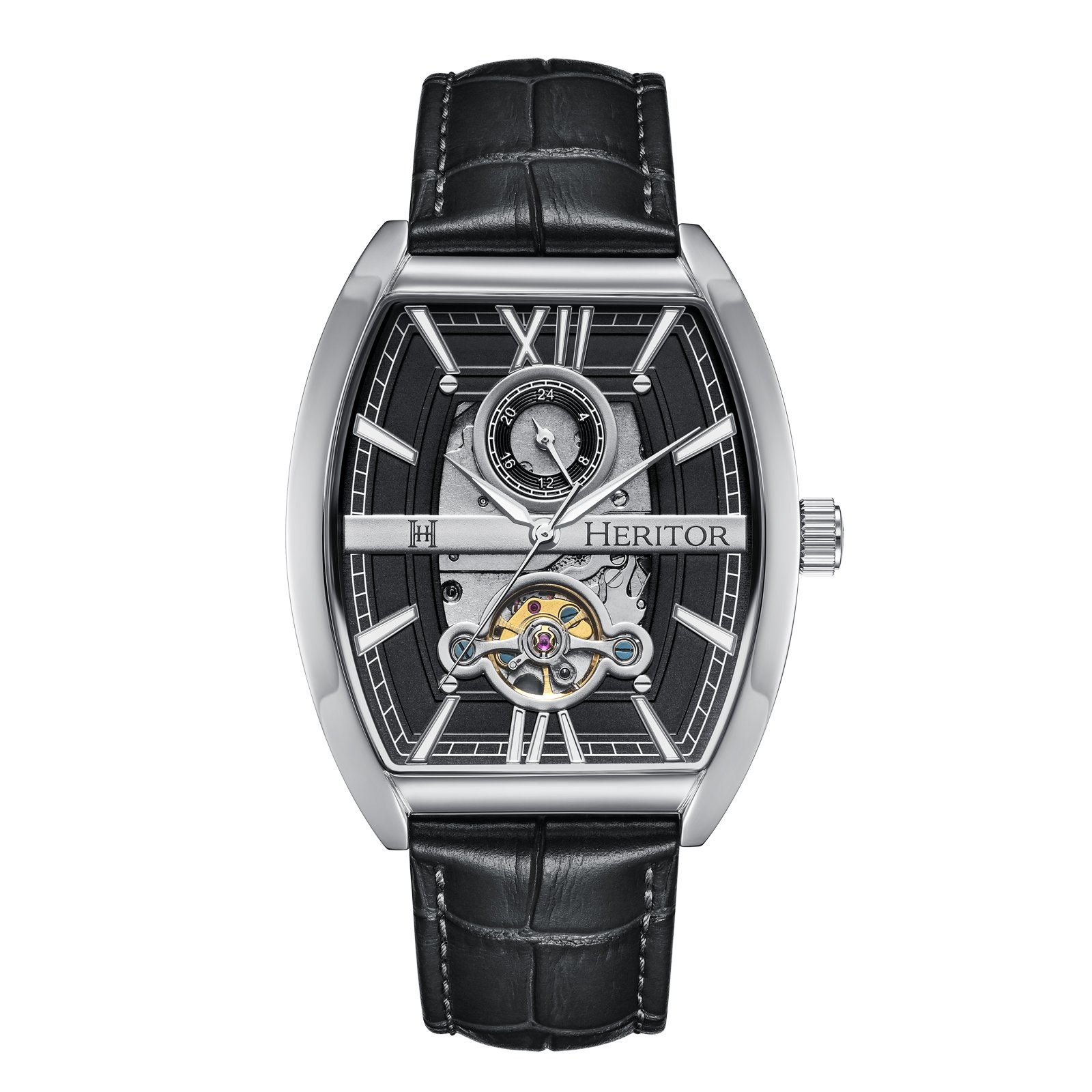 Vereenvoudig het 5000 lederen bandhorloge