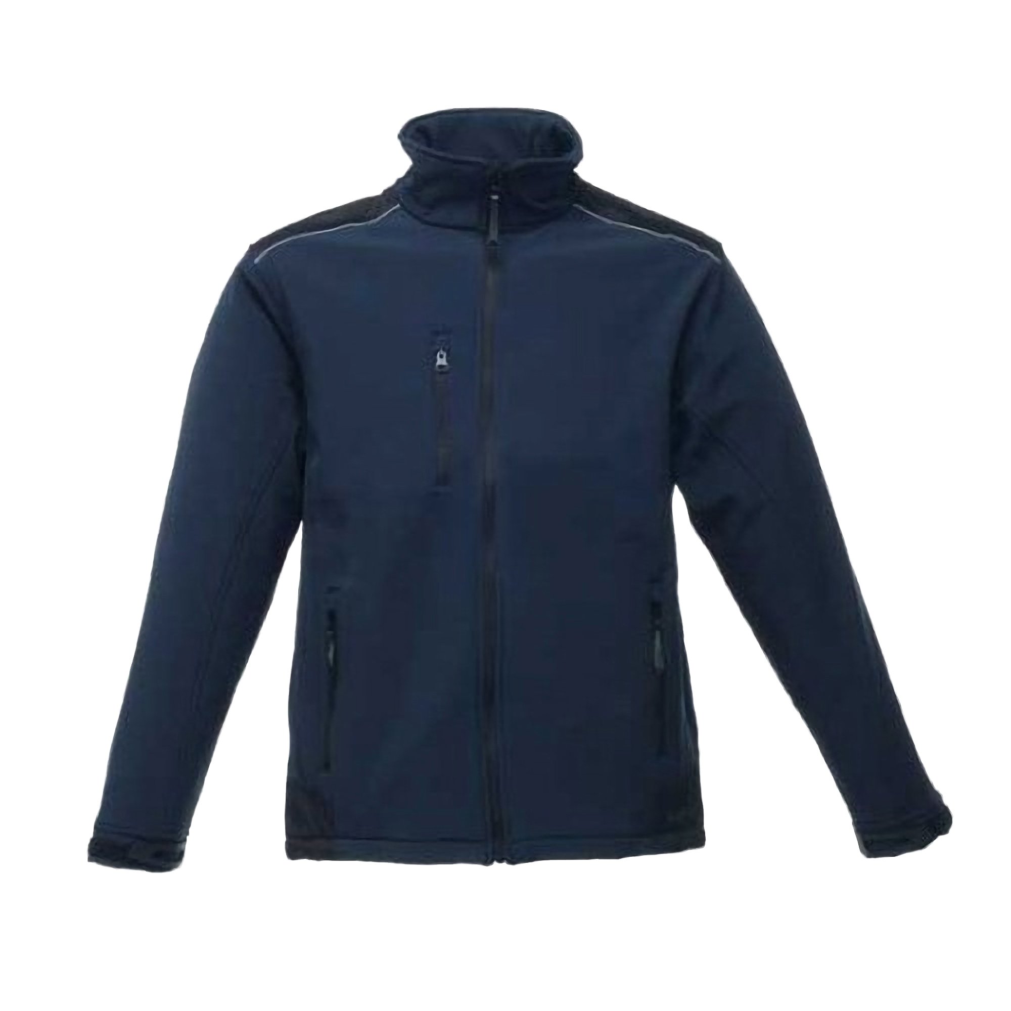 Regatta Herren Sandstorm Workwear Softshelljacke (Marineblau/Schwarz)