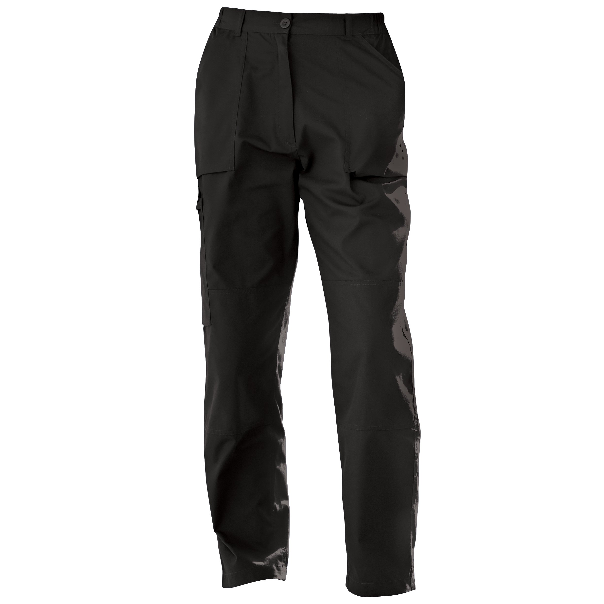 Regatta - Pantalon de randonnà e, coupe rà gulià ̈re - Femme (Noir)