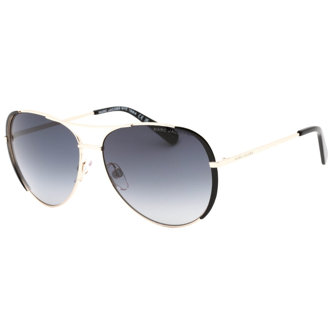 Marc Jacobs donkergrijze SF gouden zonnebril met lens