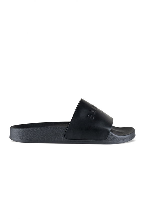 Balmain Slippers Zwart