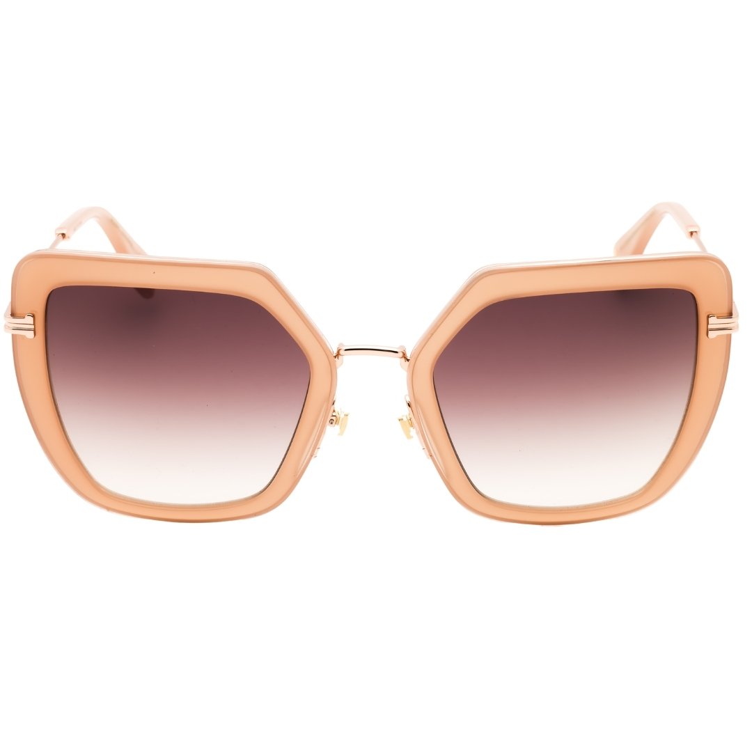 Marc Jacobs bruine SF lens gouden nude zonnebril