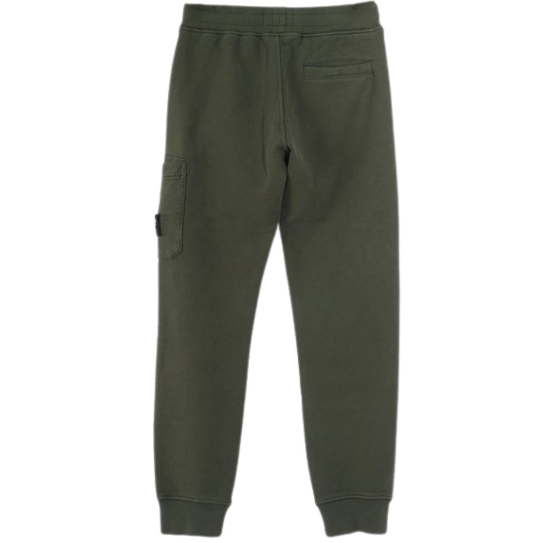 Stone Island Pocket Patch groene joggingbroek