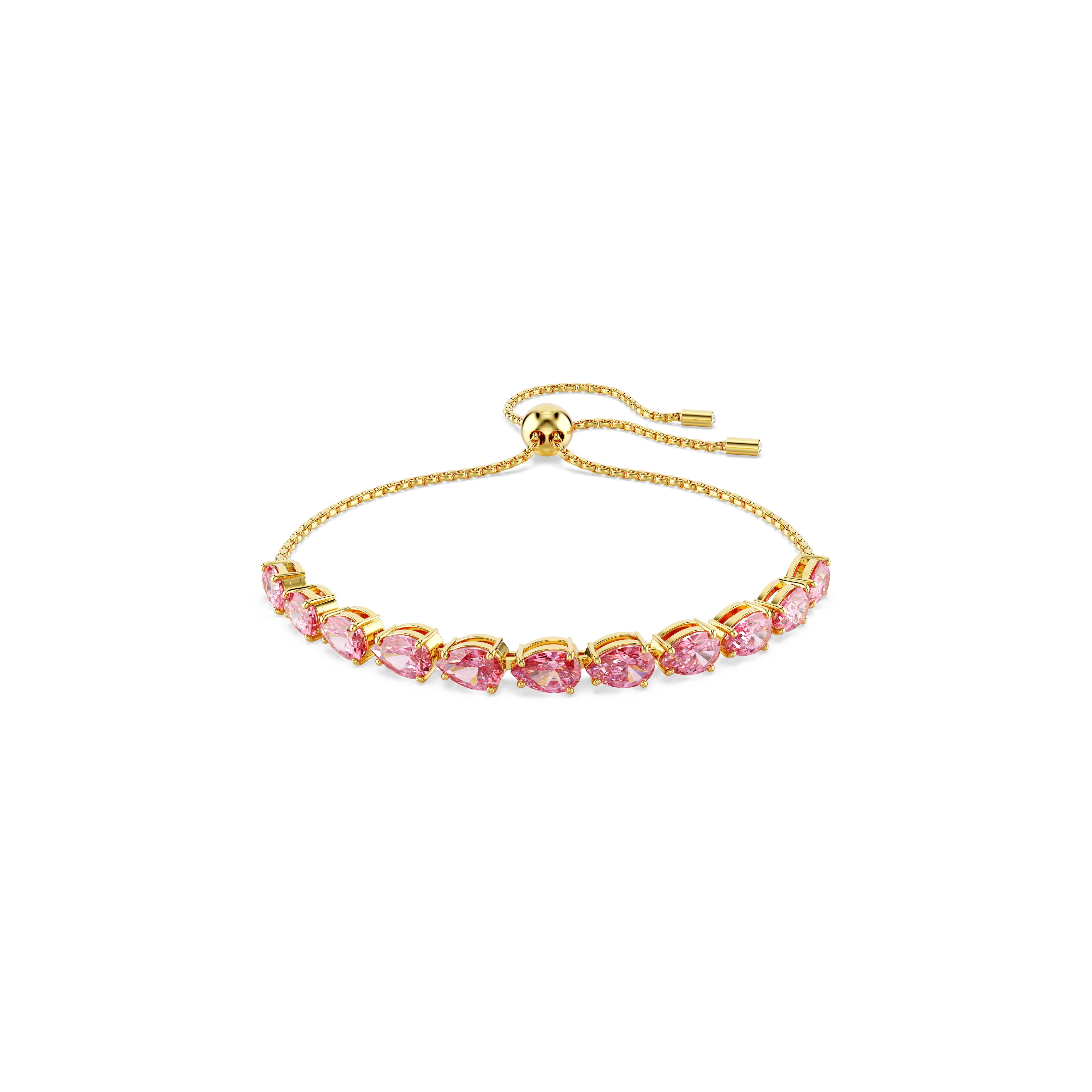 Swarovski 'Matrix Pear' Dames Gouden Geplateerde Metalen Armband - Goud 5707187