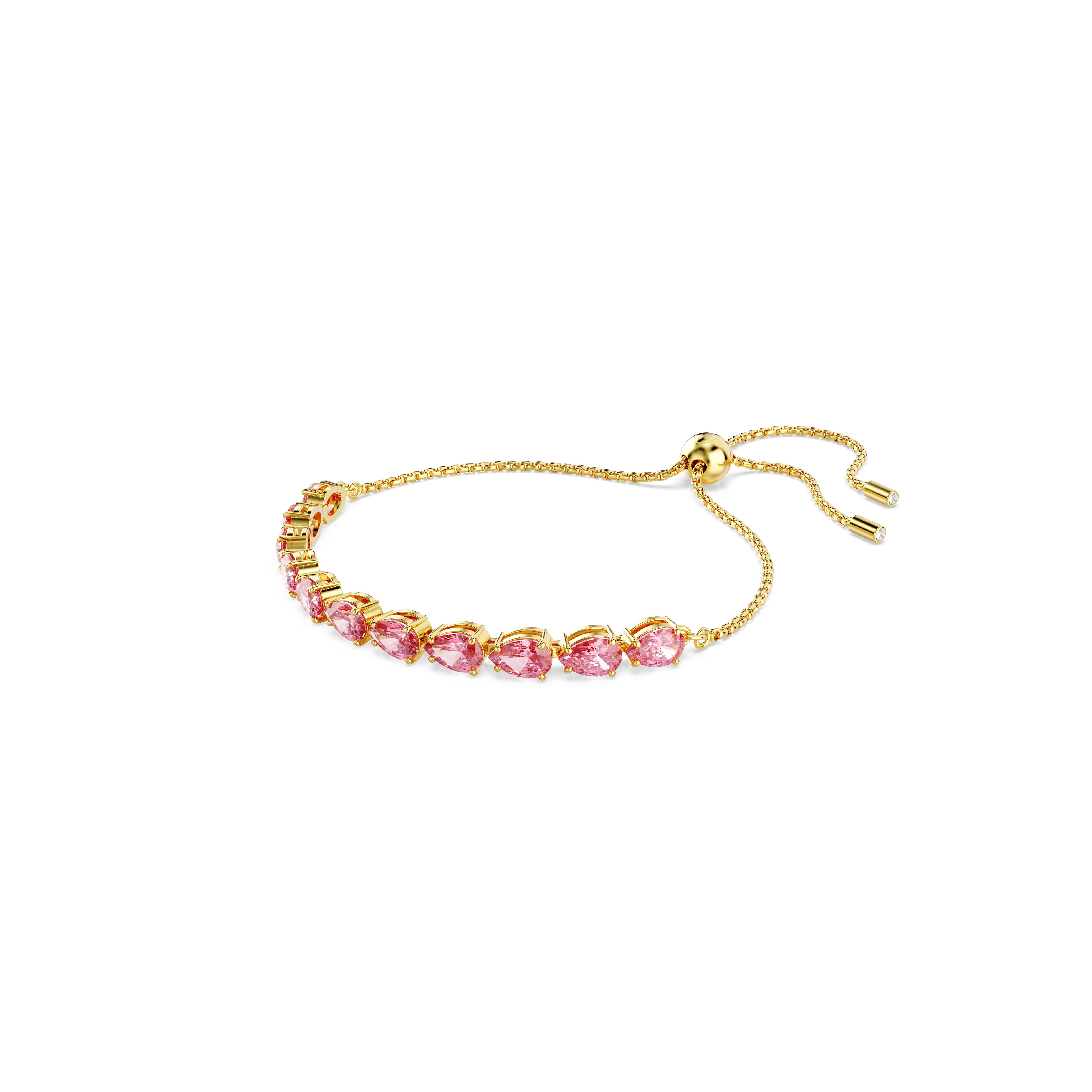 Swarovski 'Matrix Pear' Dames Gouden Geplateerde Metalen Armband - Goud 5707187