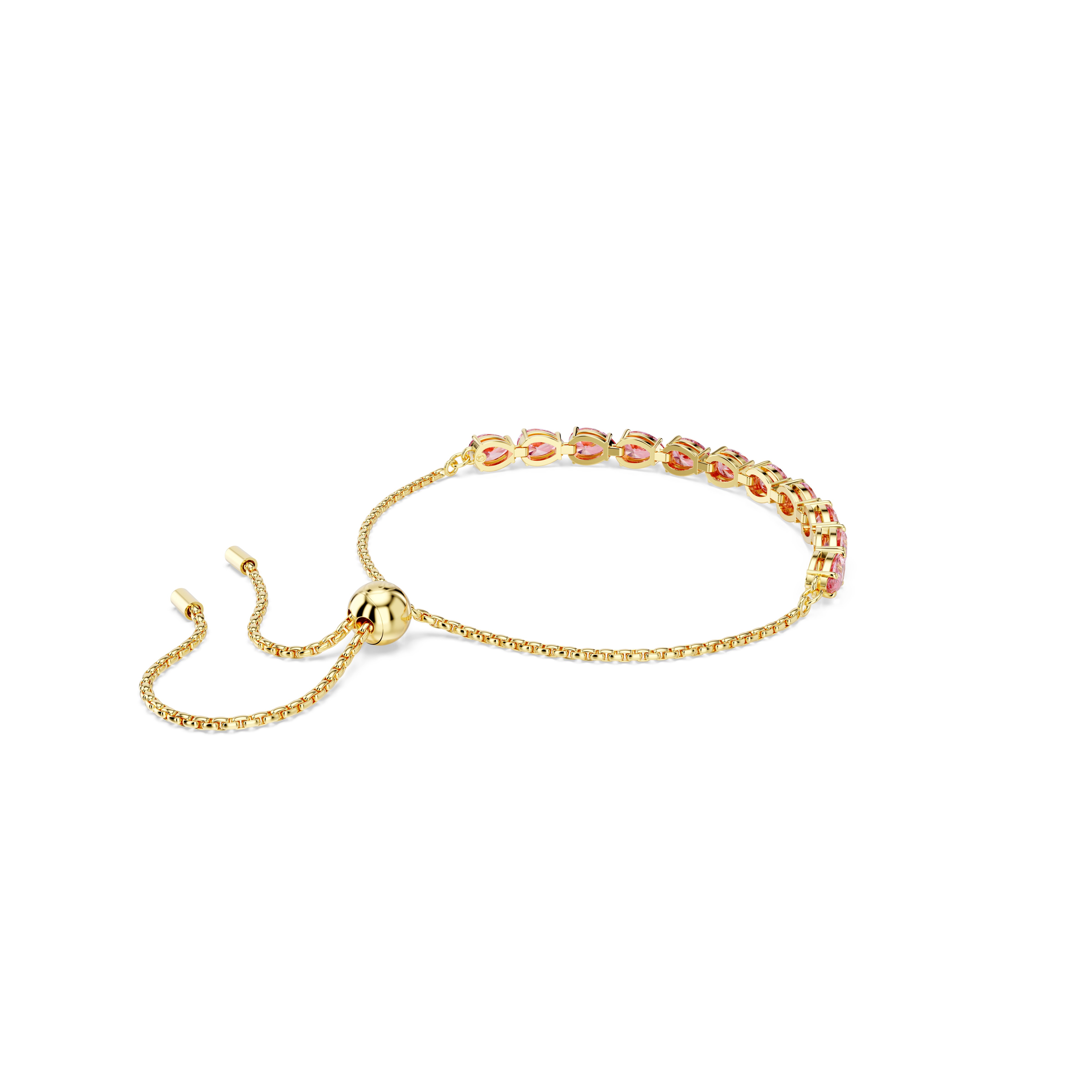 Swarovski 'Matrix Pear' Dames Gouden Geplateerde Metalen Armband - Goud 5707187
