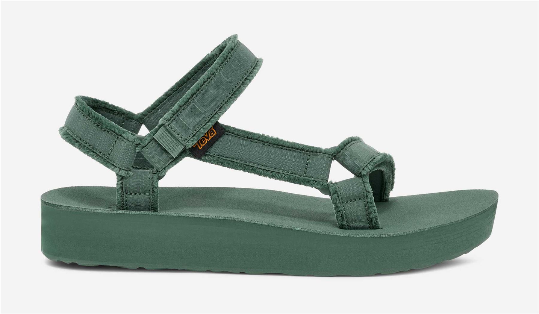 Teva Midform Universal Canvas Dames Groene Sandalen