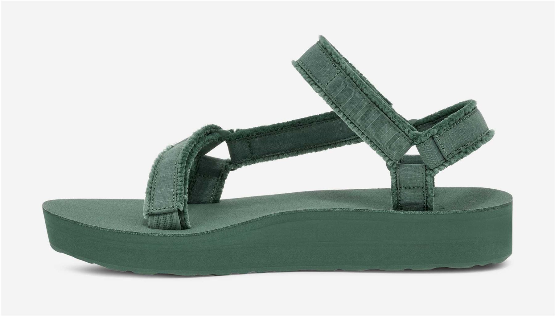 Teva Midform Universal Canvas Dames Groene Sandalen