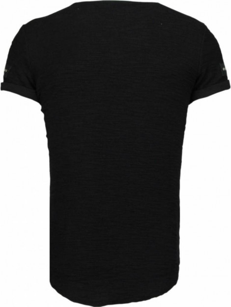 Justing Zipped chest t-shirt