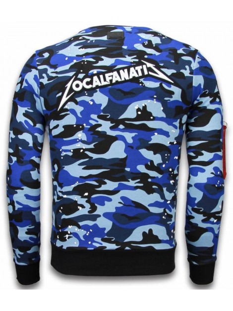 Local Fanatic Camo embroidery sweater patches