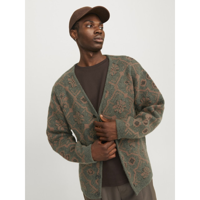 Jack & Jones Jprblumagne knit cardigan dessin