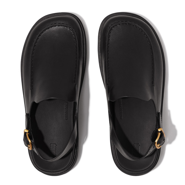 FitFlop Gen-ff leather back-strap moc mules