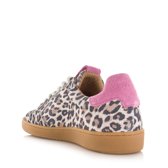 DWRS Label Dwrs poona panterprint sneakers dames lage sneakers dames