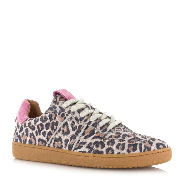 DWRS Label Dwrs poona panterprint sneakers dames lage sneakers dames