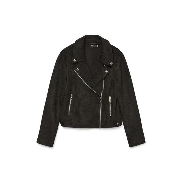 Vero Moda Vmjose ss24 short faux suede jacket -