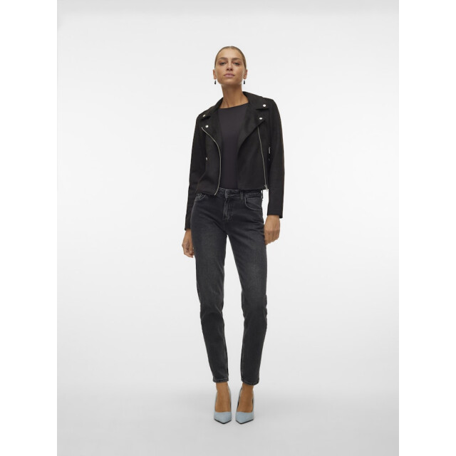Vero Moda Vmjose ss24 short faux suede jacket -