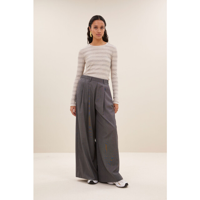 By-Bar Amsterdam 25511004 basic ls pearl stripe top