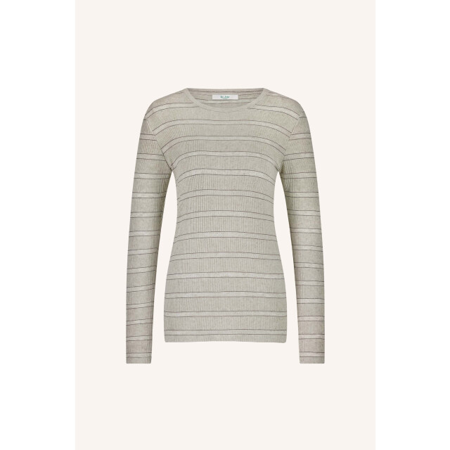 By-Bar Amsterdam 25511004 basic ls pearl stripe top