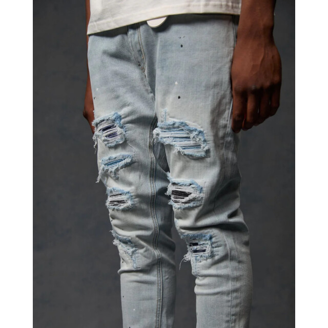 Amicci Sanko ice wash jeans