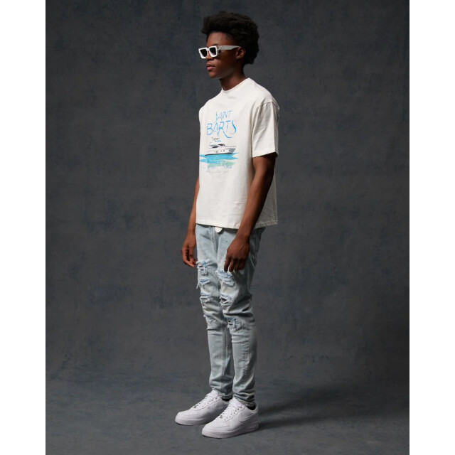 Amicci Sanko ice wash jeans