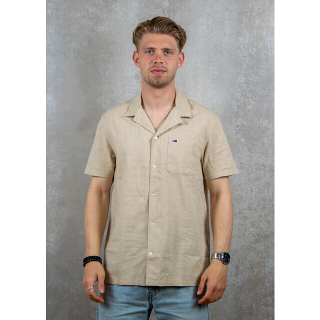 Tommy Hilfiger Linen blend camp ss shirt
