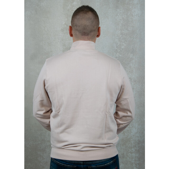 Lyle and Scott Tonal eagle quater zip sweat
