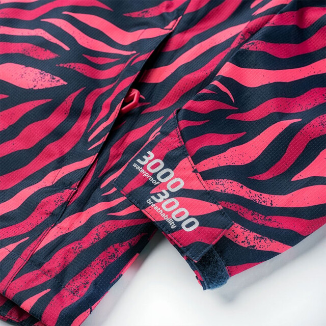 Bejo Meisjes junko zebraprint soft shell jas