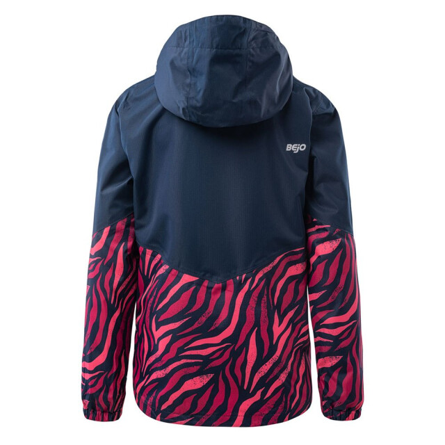 Bejo Meisjes junko zebraprint soft shell jas
