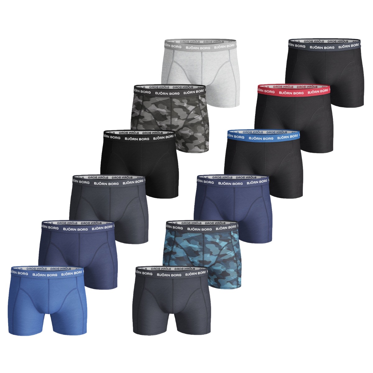 Björn Borg 12-pack boxers mix