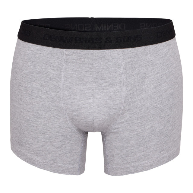 MG-1 Denim brøs. boxershorts heren 8-pack effen zwart/grijs #11